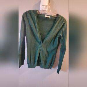 Green cardigan size Medium